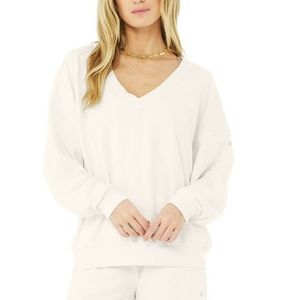 All V neck sweatshirt